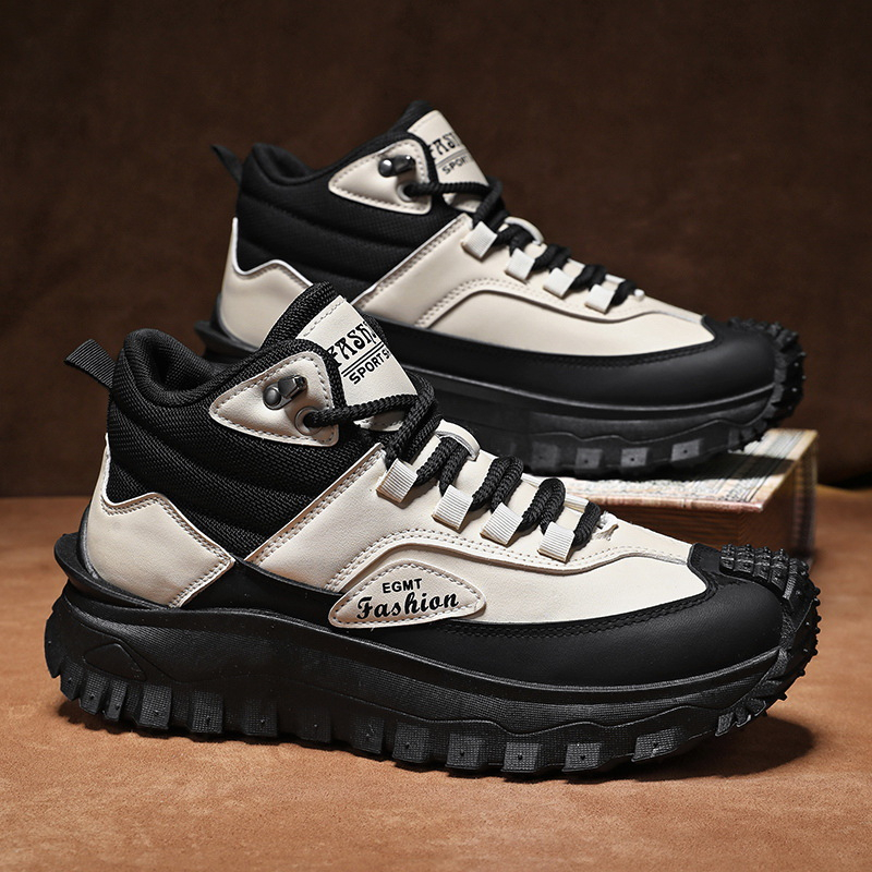 Men'S Black And White Mid Top  - огляд і ціна Sneaker Zone
