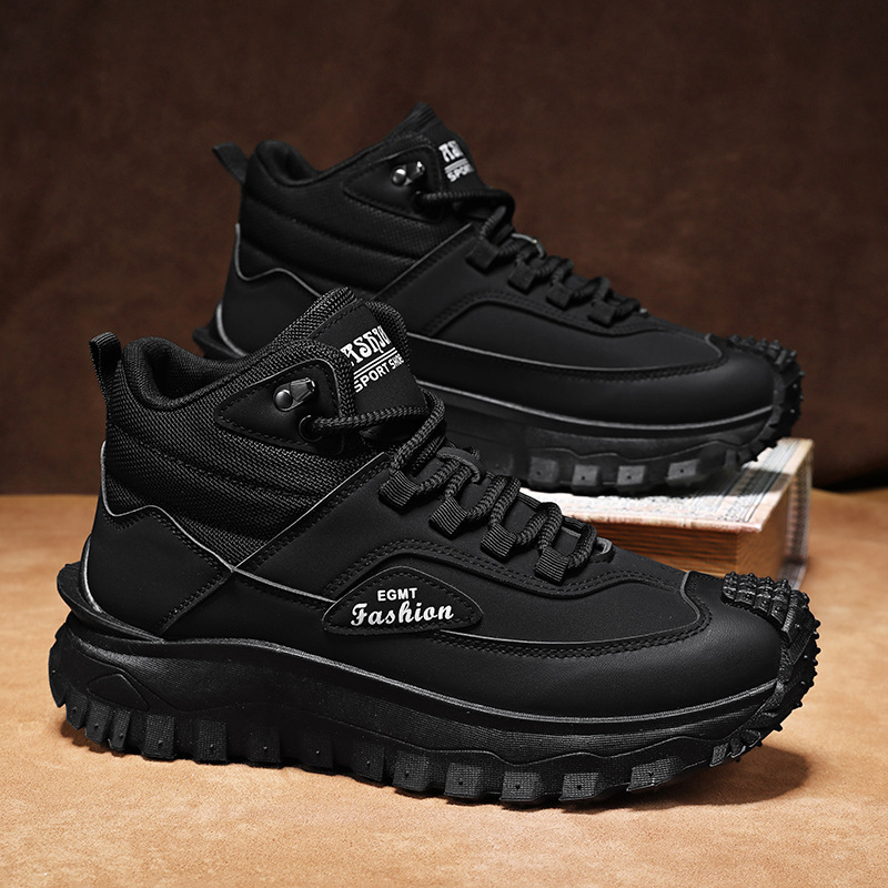 Men'S Black And White Mid Top  - огляд і ціна Sneaker Zone